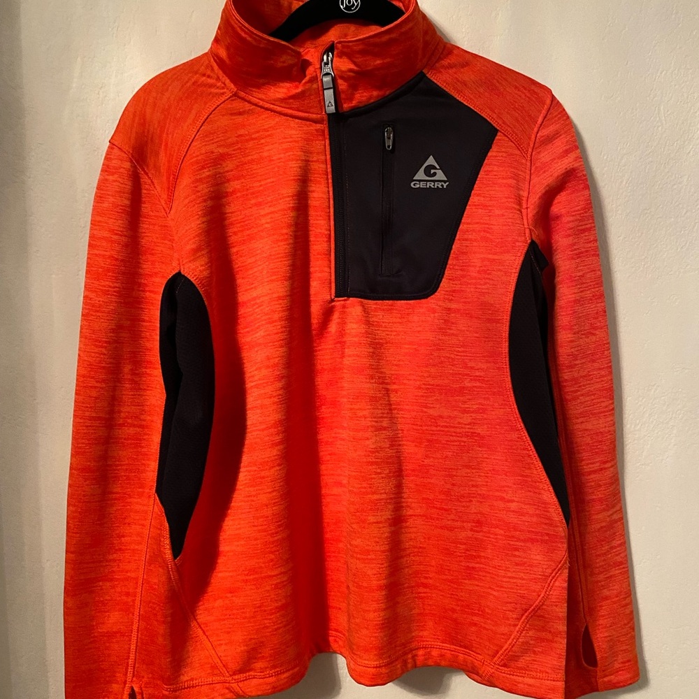 Gerry Weber Vibrant Orange Top with Black Trim
